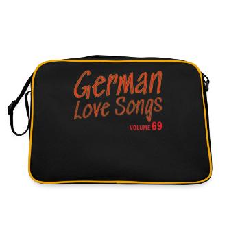 Chanson d’amour allemande - Sac Retro - noir/or - Dos