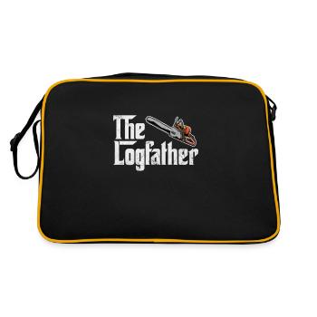 Arborist Tree Climber Arborist Gift - Retro Bag - black/gold - Back