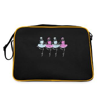 Ballet - Retro Bag - black/gold - Back