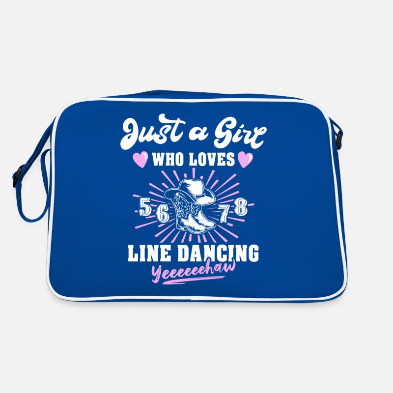 Fille de danse en ligne Sac Retro