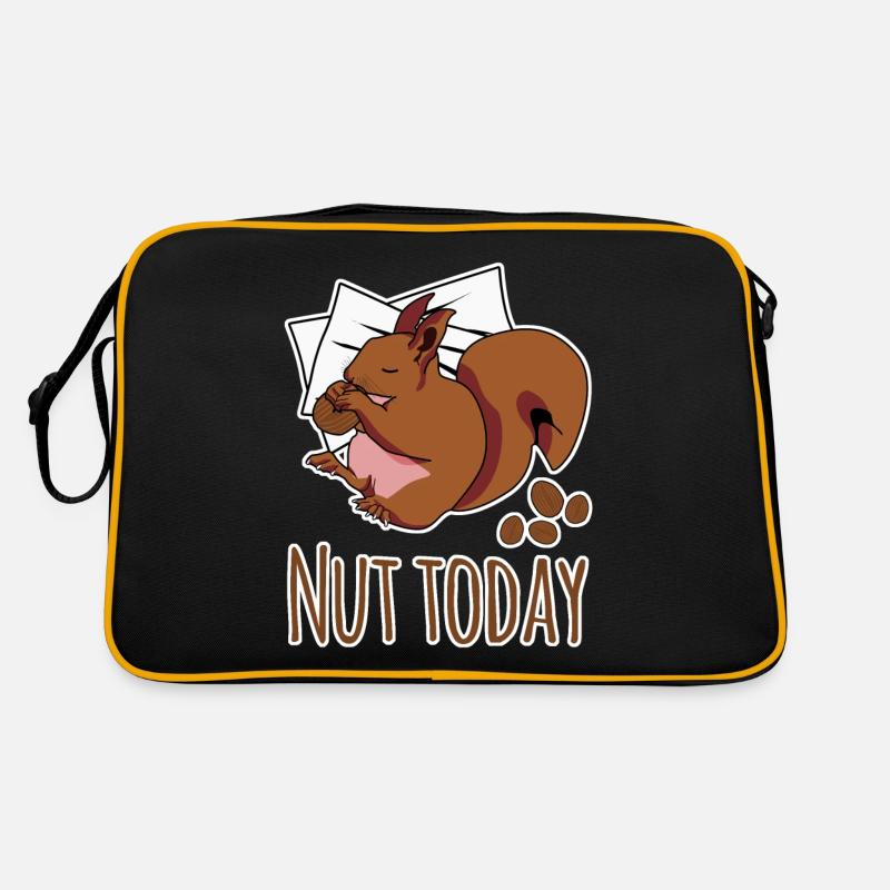 Eichhörnchen Nut Today Retro Tasche