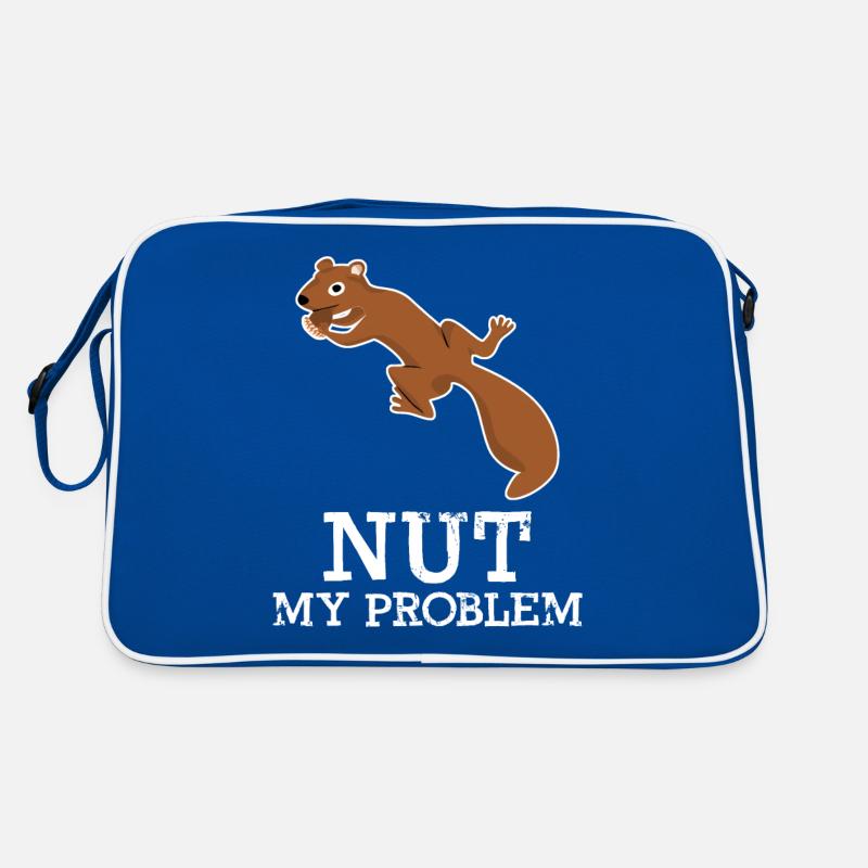 Eichhörnchen Nut my Problem Retro Tasche