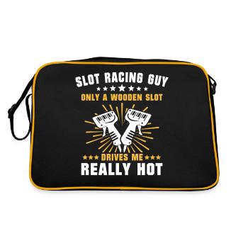 Slot Car Racing Slot Race - Retro Bag - black/gold - Back