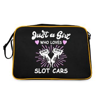 Slot Car Racing Slot Race - Retro Bag - black/gold - Back