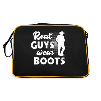 Line Dancing Line Dancer - Retro Bag - black/gold - Back