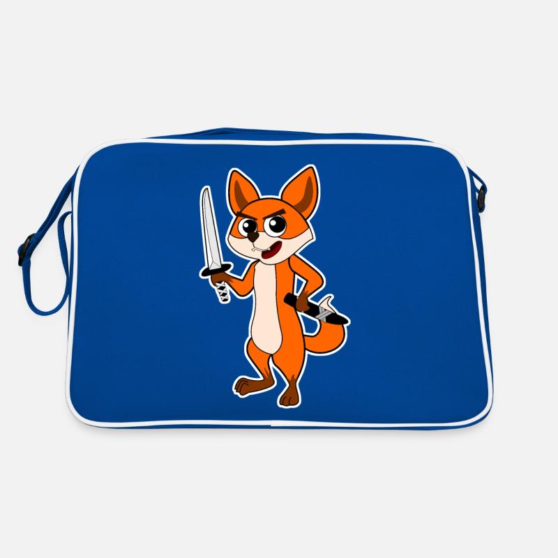 Katana Fox Ninja Sword Épée Samouraï Sac Retro