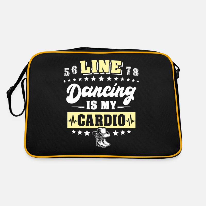 Line Dance Cardio Line Dancing Retro Bag