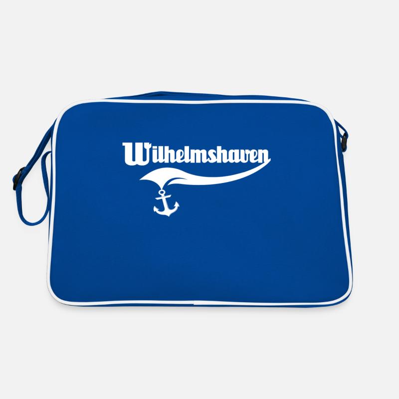 Wilhelmshaven motif Wilhelmshavener Sac Retro