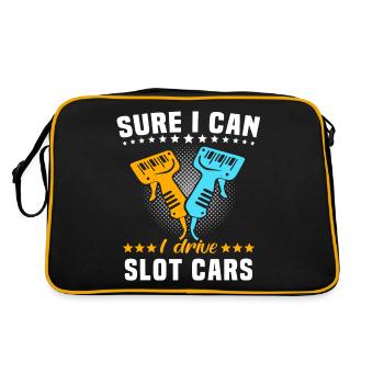 Slot Car Racing Slot Race - Retro Bag - black/gold - Back