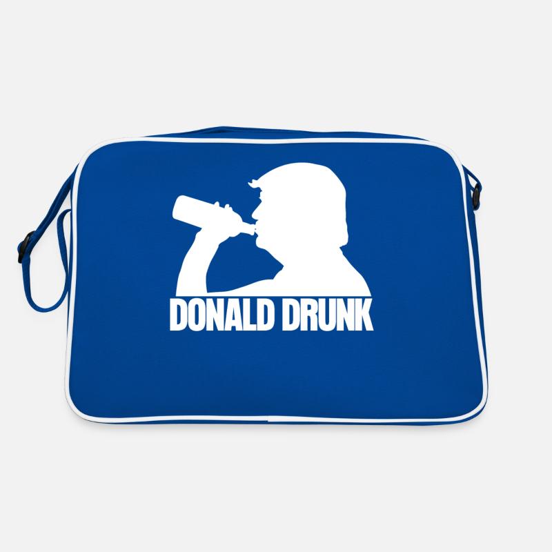 Bier Saufen Alkohol Schnaps Retro Tasche