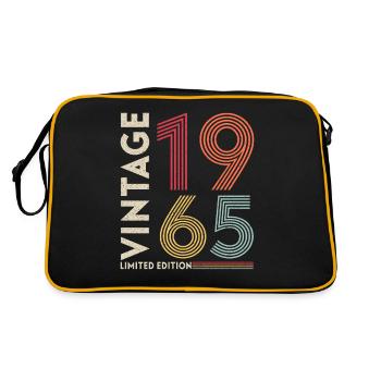 Vintage 1965 Top Notch Accountant - Retro Bag - black/gold - Back