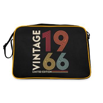Generation 1966 - Retro Bag - black/gold - Back