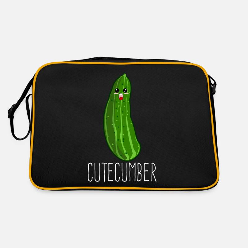 Cucumber Cucumber Cucumber Cucumber Retro Bag