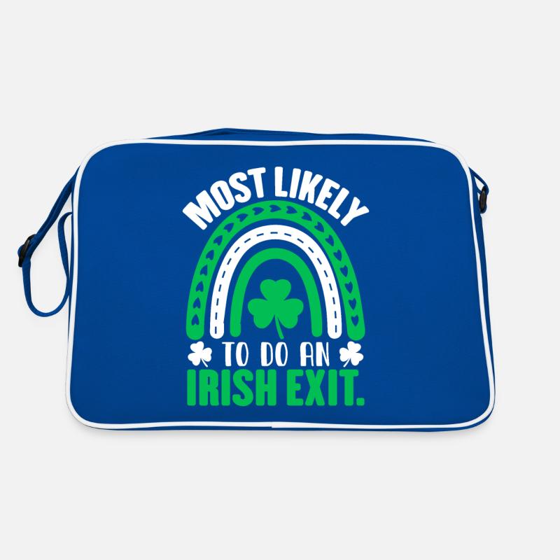 Most Likely To Do An Irish Exit Retro Bag