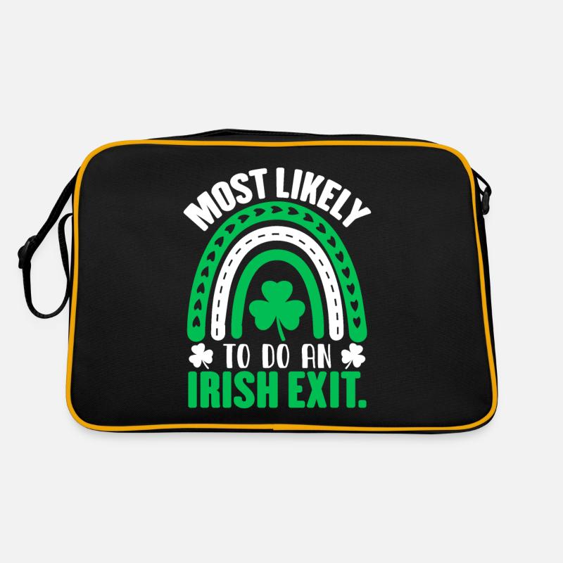 Most Likely To Do An Irish Exit Retro Bag