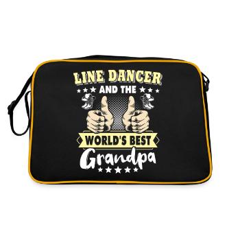 Danse en ligne Grand-père Danse en ligne Grand-père - Sac Retro - noir/or - Dos