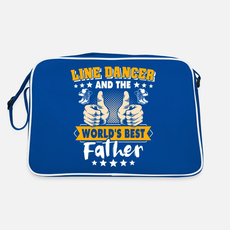 Line Dance Papa Line Dancing Father Retro Bag