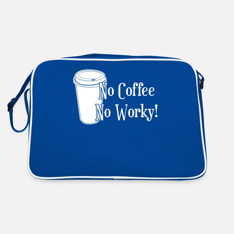 Café et travail Sac Retro