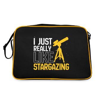 Stargazer Poison Cosmology Stargazing - Retro Bag - black/gold - Back