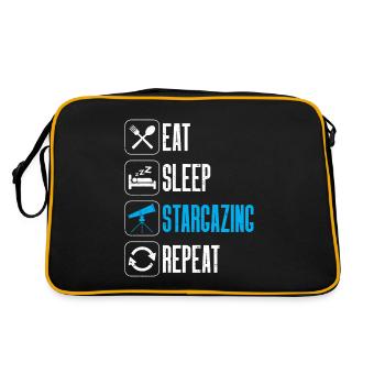 Stargazer Poison Cosmology Stargazing - Retro Bag - black/gold - Back
