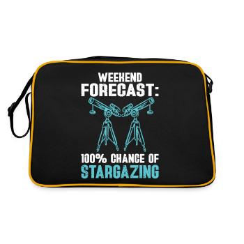 Stargazer Poison Cosmology Stargazing - Retro Bag - black/gold - Back