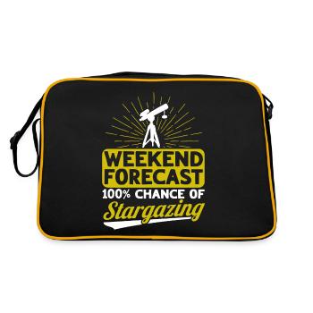 Stargazer Poison Cosmology Stargazing - Retro Bag - black/gold - Back
