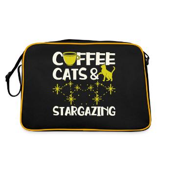 Stargazer Poison Cosmology Stargazing - Retro Bag - black/gold - Back