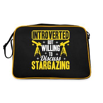 Stargazer Poison Cosmology Stargazing - Retro Bag - black/gold - Back