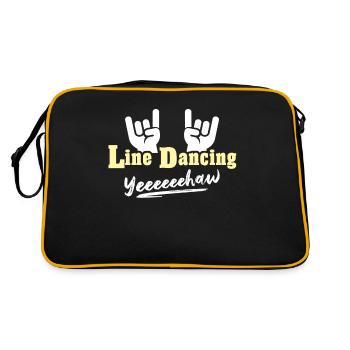 Line Dancing Line Dance - Retro Bag - black/gold - Back