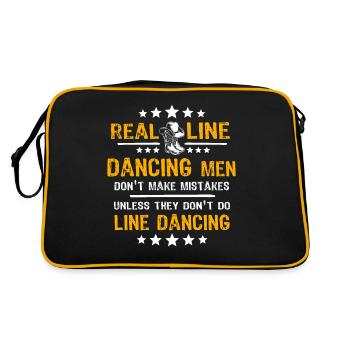 Line Dance Line Dancing - Retro Bag - black/gold - Back