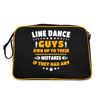 Line Dance Line Dancing - Retro Bag - black/gold - Back
