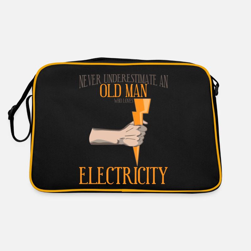 Electrician Electronics Technician Electrical Engineering Retro Bag