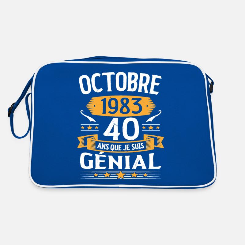 Les Légendes Sont Nées En Octobre 1983 Sac Retro