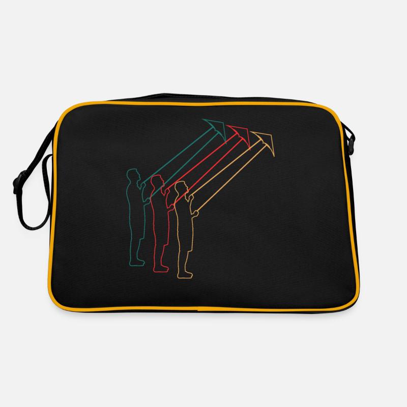 Deltaplane Kite Flying Retro Cadeau Sac Retro