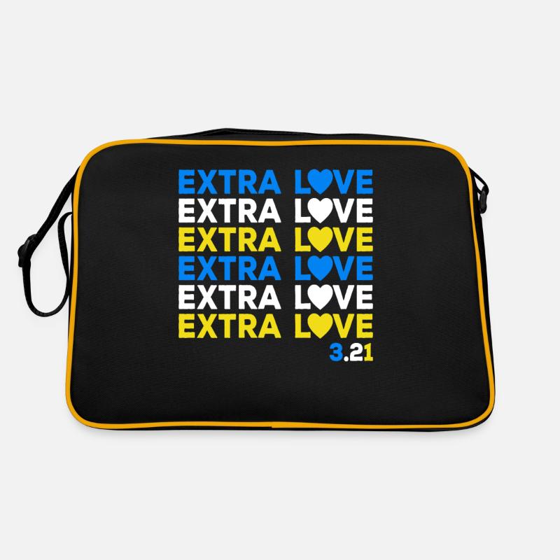 Down Syndrome Extra Chromosomes Extra Love Retro Bag