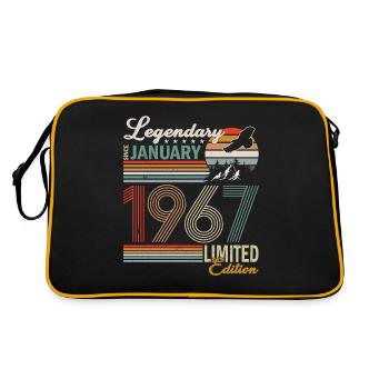 Legendär Seit Januar 1967 - Sac Retro - noir/or - Dos