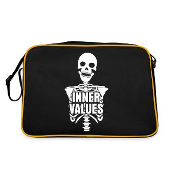 Radiologie radiographique - Sac Retro - noir/or - Dos