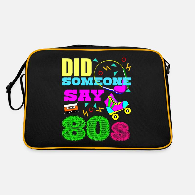 80s Disco 1980 Party 80s - Retro Bag - black/gold