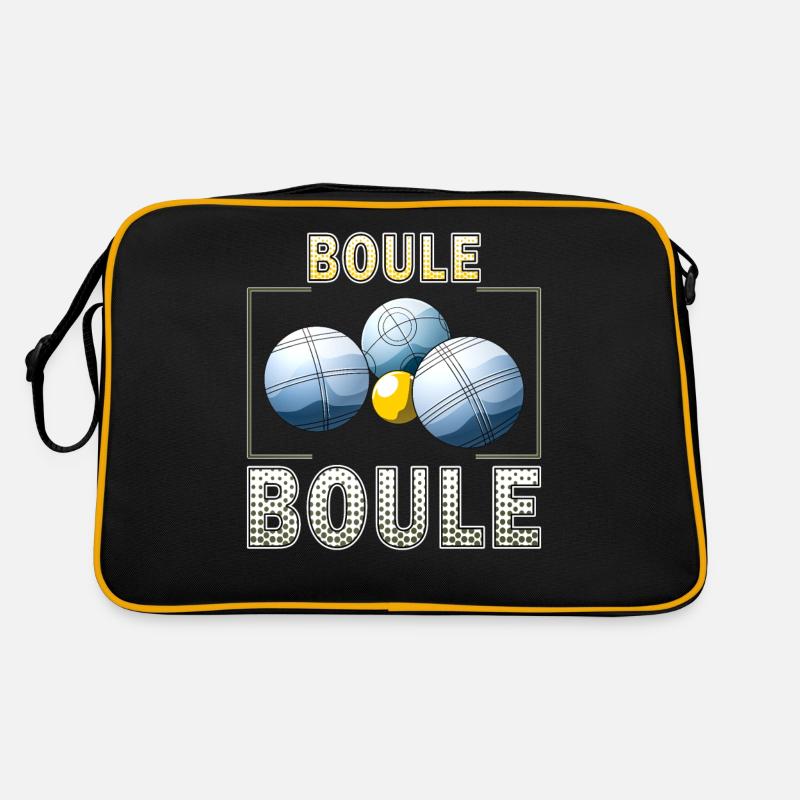 BOULE - Retro Tasche - Schwarz/Gold