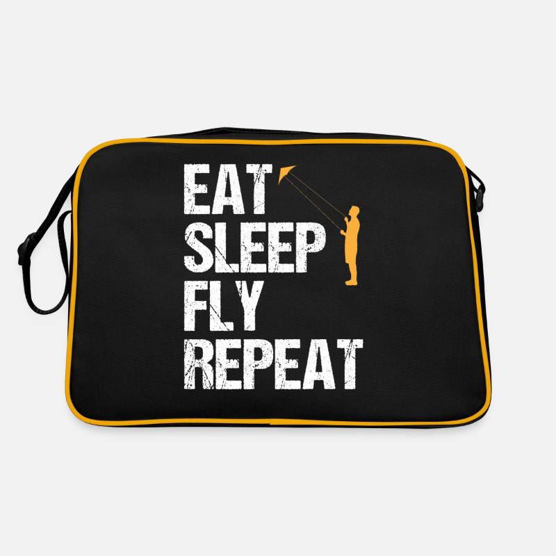 Drachensteigen Spruch Drachenfliegen Geschenk Retro Tasche