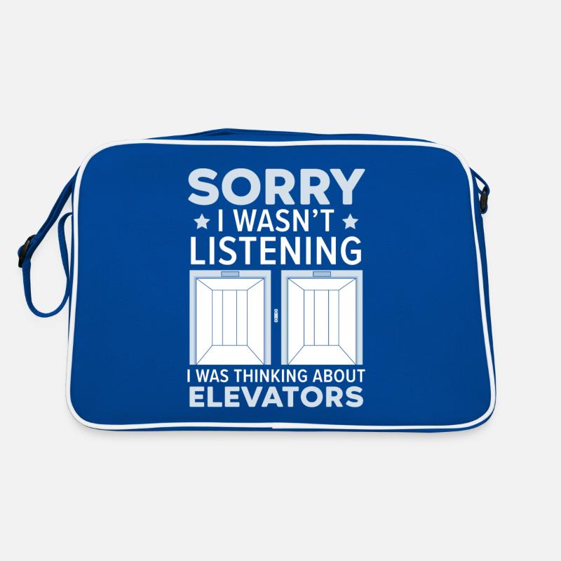 I didn't listen, I daunted elevators Retro Bag