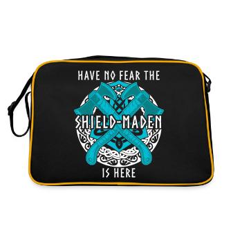 Shield Maiden - Retro Bag - black/gold - Back