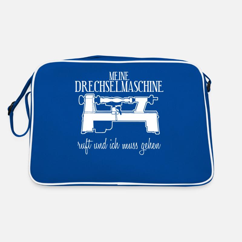 Drechseln Tischler Drechsler Retro Tasche