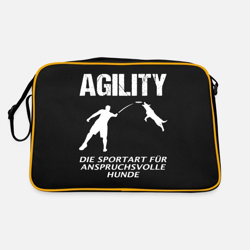Hundetrainer Spruch Lustig Hundetraining Geschenk Retro Tasche