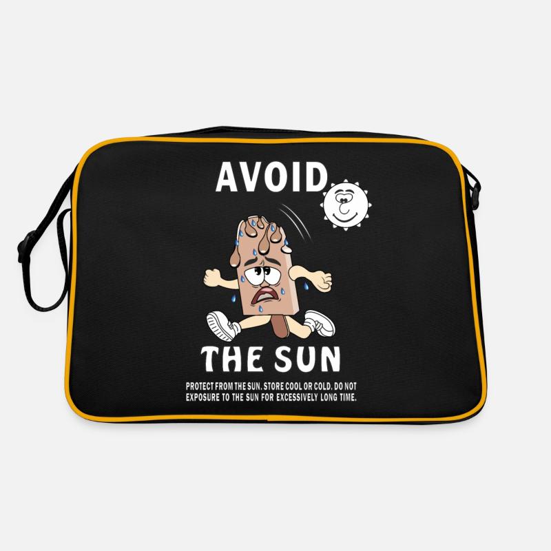 SONNENSCHUTZ EISCREME AVOID THE SUN Retro Tasche