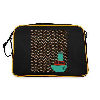 Synthesizer Boot Synth Synthesizers - Retro Bag - black/gold - Back