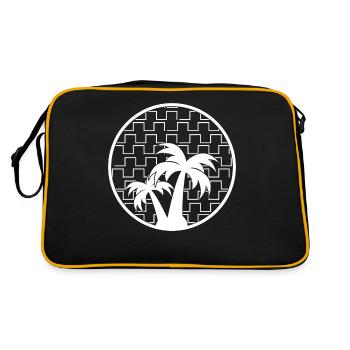 Synthesizer Synth Palmen Synthesizers - Retro Bag - black/gold - Back
