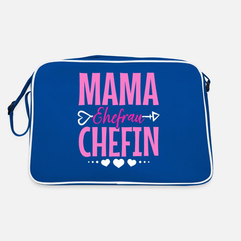 Mama Ehefrau Chefin - Zum Muttertag Retro Tasche