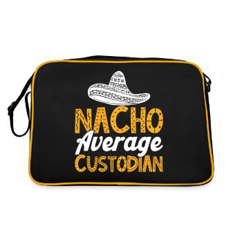 Cinco De Mayo Parti mexicain Cinco De Mayo - Sac Retro - noir/or - Dos