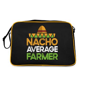 Cinco De Mayo Parti mexicain Cinco De Mayo - Sac Retro - noir/or - Dos